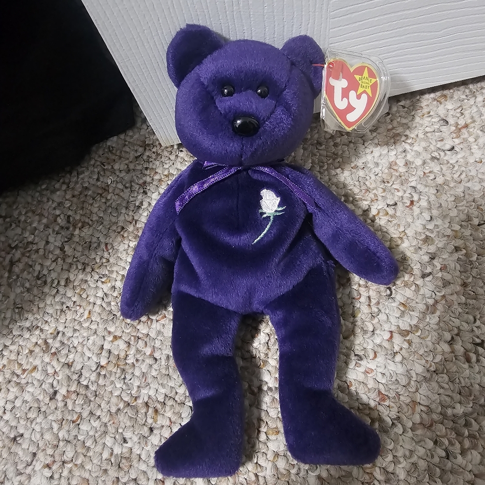 TY beanie baby princess the Diana bear 1997